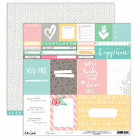 Elle's Studio - Cienna Collection - 12 x 12 Double Sided Paper - You Are