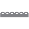 Fiskars - AdvantEdge Punch System - Interchangeable Border Punch - Cartridge - Apron Lace