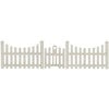FabScraps - Shabby Chic Collection - Die Cut Embellishments - Picket Fence with Gate