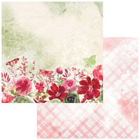 49 and Market - ARToptions Rouge Collection - 12 x 12 Double Sided Paper - Tender Moments