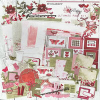 49 and Market - ARToptions Rouge Collection - Ultimate Page Kit - 200+ Pieces