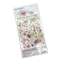 49 and Market - ARToptions Rouge Collection - Laser Cut Elements - Wildflowers