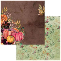 49 and Market - ARToptions Spice Collection - 12 x 12 Double Sided Paper - Russet