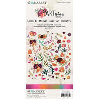 49 and Market - ARToptions Spice Collection - Laser Cut Elements - Wildflowers