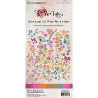 49 and Market - ARToptions Spice Collection - Laser Cut Elements - Mixed Media Leaves