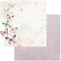 49 and Market - ARToptions Plum Grove Collection - 12 x 12 Double Sided Paper - Flight of Fancies