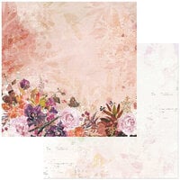 49 and Market - ARToptions Plum Grove Collection - 12 x 12 Double Sided Paper - Bountiful