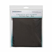 49 and Market - Create-An-Album Collection - Tall Book Pages - Black