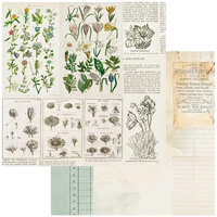 49 and Market - Curators Botanical - 12 x 12 Double Sided Paper - Anthology