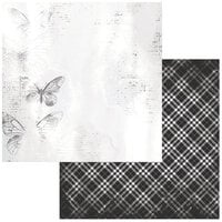 49 and Market - Color Swatch Charcoal Collection - 12 x 12 Double Sided Paper - 04