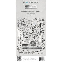 49 and Market - Color Swatch Charcoal Collection - Laser Cuts Elements