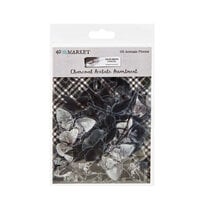 49 and Market - Color Swatch Charcoal Collection - Die-Cuts - Acetate Assortment