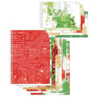 49 and Market - Christmas Spectacular Collection - Spiral Notebook Set