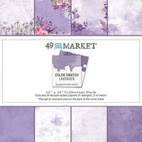 49 and Market - Color Swatch Lavender Collection - 12 x 12 Collection Pack