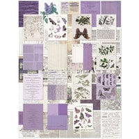 49 and Market - Color Swatch Lavender Collection - Collage Sheets
