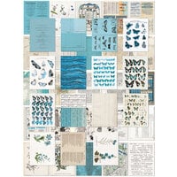 49 and Market - Color Swatch Ocean Collection - Collage Sheets