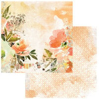 49 and Market - Color Swatch Peach Collection - 12 x 12 Double Sided Paper - 03