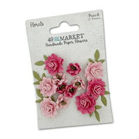 49 and Market - Florets Collection - Flower Embellishments - Punch