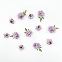 49 and Market - Florets Collection - Flower Embellishments - Soft Lilac