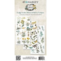 49 and Market - Krafty Garden Collection - Rub-On Transfers - Botanicals