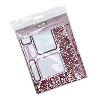 49 and Market - Vintage Bits Collection - Memory Journal Essentials - Plum