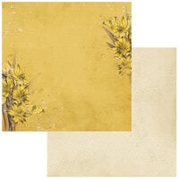 49 and Market - Color Swatch Ochre Collection - 12 x 12 Double Sided Paper - 02