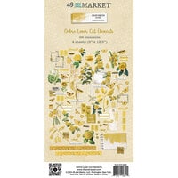 49 and Market - Color Swatch Ochre Collection - Laser Cuts - Elements