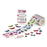49 and Market - Spectrum Gardenia Collection - Washi Tape - Stickers - Butterfly