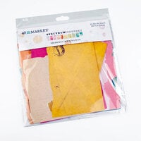 49 and Market - Spectrum Sherbet Collection - Die Cut Pieces - Remnants