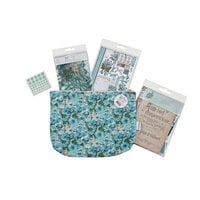 49 and Market - Color Swatch Teal Collection - Essentials Project Tote Bundle - Limited Edition