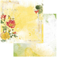 49 and Market - Vintage Artistry Countryside - 12 x 12 Double Sided Paper - Sunset Bloom
