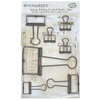 49 and Market - Vintage Artistry Essentials Collection - Binder Clips - Antique Bronze