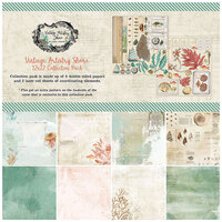 49 and Market - Vintage Artistry Shore Collection - 12 x 12 Collection Pack