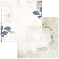 49 and Market - Vintage Artistry Serenity Collection - 12 x 12 Double Sided Paper - Quiet Moments