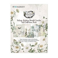 49 and Market - Vintage Artistry Moonlit Garden Collection - 6 x 8 Collection Pack