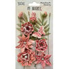 49 and Market - Handmade Flowers - Vintage Shades - Cerise Cluster