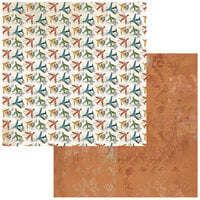 49 and Market - Wherever Collection - 12 x 12 Double Sided Paper - Jetset