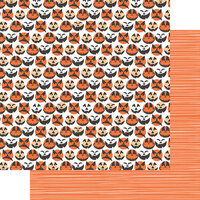 Fancy Pants Designs - Halloween - Howl Collection - 12 x 12 Double Sided Paper - Jack