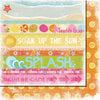 Fancy Pants Designs - Beach Babe Collection - 12 x 12 Double Sided Paper - Strips