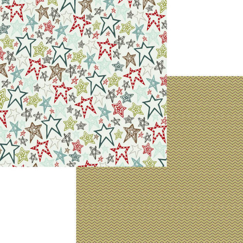 Fancy Pants Designs - Little Sport Collection - 12 x 12 Double Sided Paper - All Star