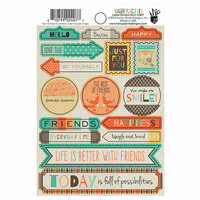 Fancy Pants Designs - True Friend Collection - Cardstock Stickers - Labels