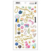 Fancy Pants Designs - Millie and June Collection - Puffy Stickers - Design