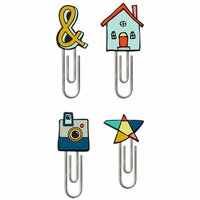 Fancy Pants Designs - Family and Co Collection - Paper Clips