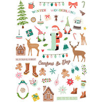 Fancy Pants Designs - Home For Christmas Collection - Ephemera