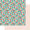 Fancy Pants Designs - Peachy Keen Collection - 12 x 12 Double Sided Paper - Just Peachy