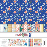 Fancy Pants Designs - Peachy Keen Collection - 12 x 12 Collection Kit