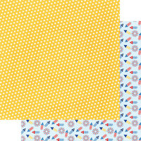 Fancy Pants Designs - Hometown Summer Collection - 12 x 12 Double Sided Paper - Sunny Days