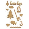 Fancy Pants Designs - Lake Life Collection - Wood Embellishments