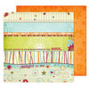Fancy Pants Designs - Delight Collection - 12 x 12 Double Sided Paper - Delight Strips