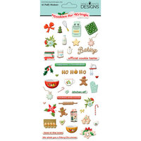 Fancy Pants Designs - Cookies For Kringle Collection - Christmas - Puffy Stickers